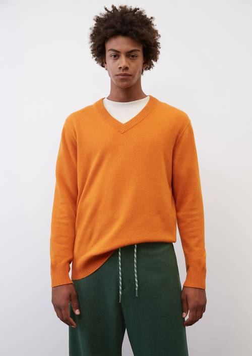 Lambswool V Neck Jumper With Shirt Men's Lewis Lambswool V Neck