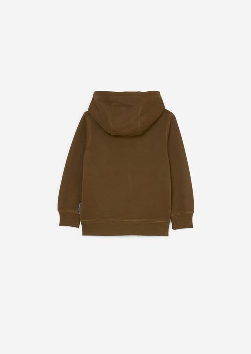 KIDS-BOYS Hoodie BROWN in Rückansicht