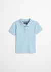 Marc O'Polo Kids-Boys poloshirt, Heren, blauw, 92/98, 100% Katoen