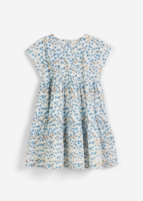 Marc O'Polo Kids-Girls Kleid, Damen, weiss, 92---98, 100% Baumwolle