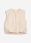 Marc O'Polo Teens-Girls Weste, Damen, beige, 152, 97% Baumwolle, 3% Elasthan