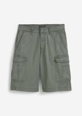 TEENS-BOYS cargo shorts made from an organic cotton blend