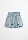 Marc O'Polo Kids-Girls Shorts, Damen, blau, 128/134, 100% Baumwolle