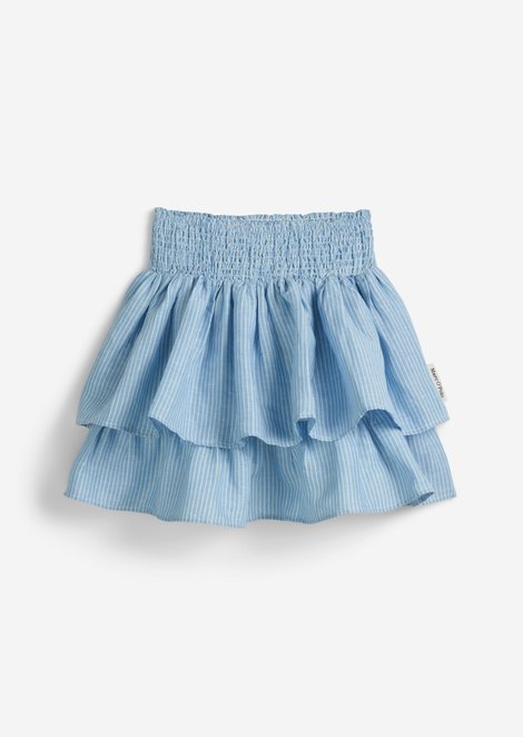 Marc O'Polo Getailleerd meisjesrokje, Dames, blauw, 152, 100% Katoen
