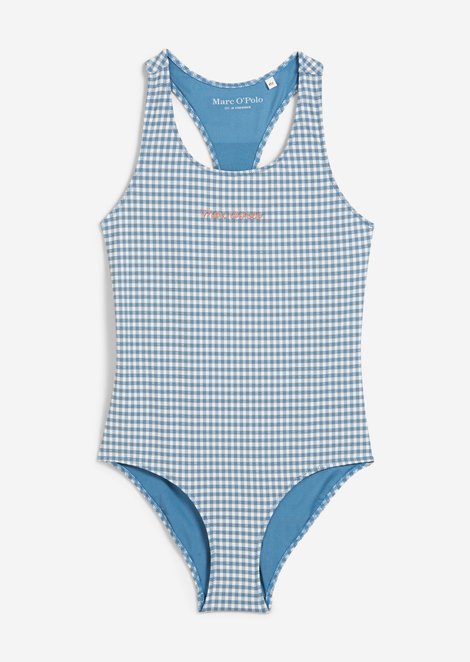 Marc O'Polo TEENS-GirlS zwemkleding, Dames, blauw, 164, 49% Polyester, 43% Polyamide, 8% Elasthaan