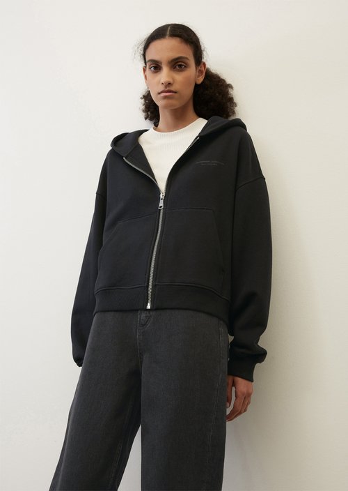 Oversized hoodie sweatshirt jacket