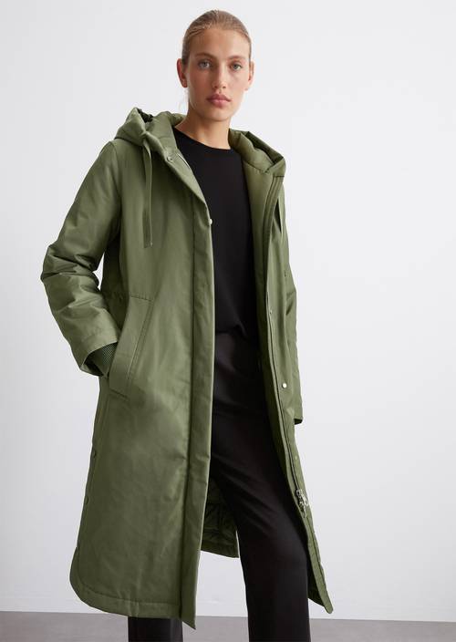 Damenjacken Marco Polo Marc O Polo Hooded Field Jacket Navy 2025