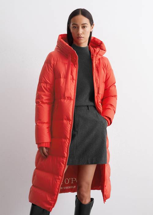 Puffer Mantel Daunen Mantel Marco Polo Puffer Coat Langer