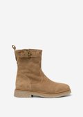 Laarzen met echte wollen voering en binnenrits - bruin | SCHOENEN | MARC  O'POLO