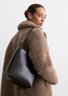 Hobo bag medium with zipper - black | Shoulder bag | MARC O'POLO