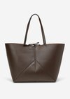 Marc O'Polo Shopper groot, Dames, bruin, , 58% Polyester, 37% Polyurethaan, 5% Andere vezels
