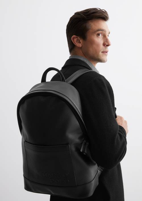 Marco Polo Rucksack Leder Backpack Medium Made From A Leather
