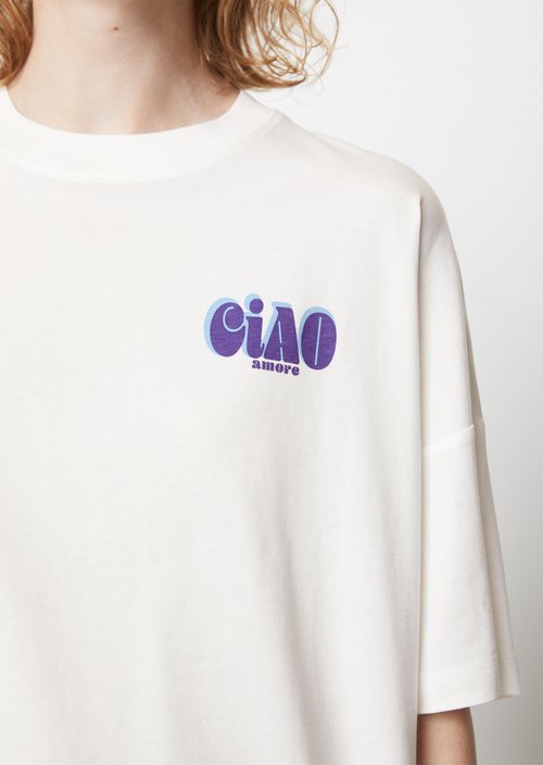 T-shirt oversized — Offwhite