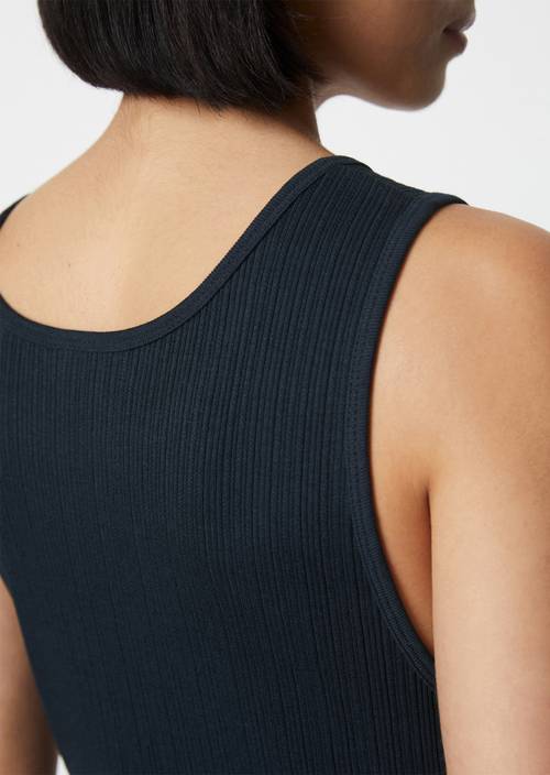 Sukienka dżersejowa slim Navy Teal w widoku szczegółowym