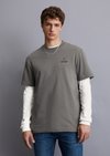 Marc O'Polo DfC T-shirt relaxed, Heren, grijs, L, 100% Katoen