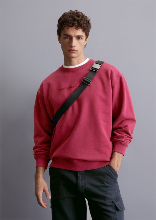 Relaxed sweatshirt — Withered Rose