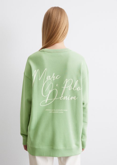 Long relaxed sweatshirt — Herbal Garden