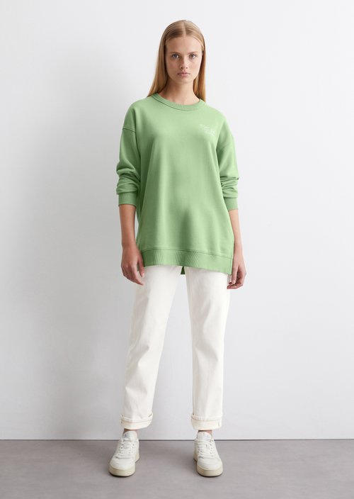 Long relaxed sweatshirt — Herbal Garden