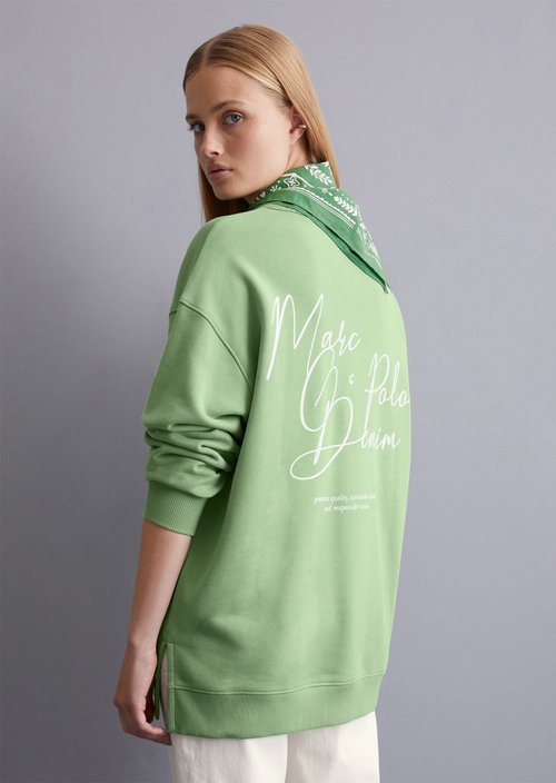 Long relaxed sweatshirt — Herbal Garden