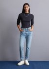 Marc O'Polo Jeans Model Freja boyfriend, Damen, blau, Gr. 31/30, 99% Baumwolle, 1% Elasthan