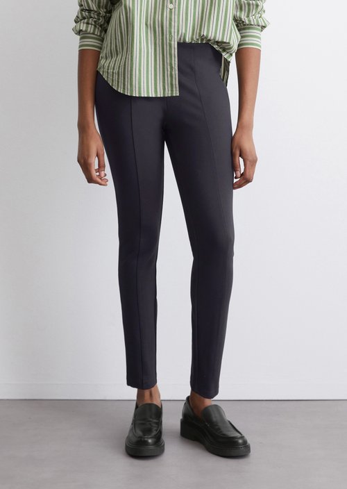 Jersey pants slim — Blue Depths