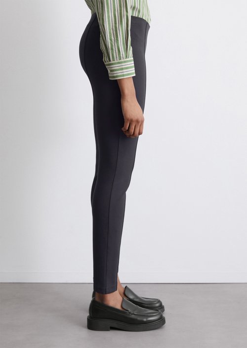 Jersey pants slim — Blue Depths