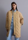 Marc O'Polo Long-Blouson im Aviator-Stil regular, Damen, braun, Gr. m, 100% Polyester