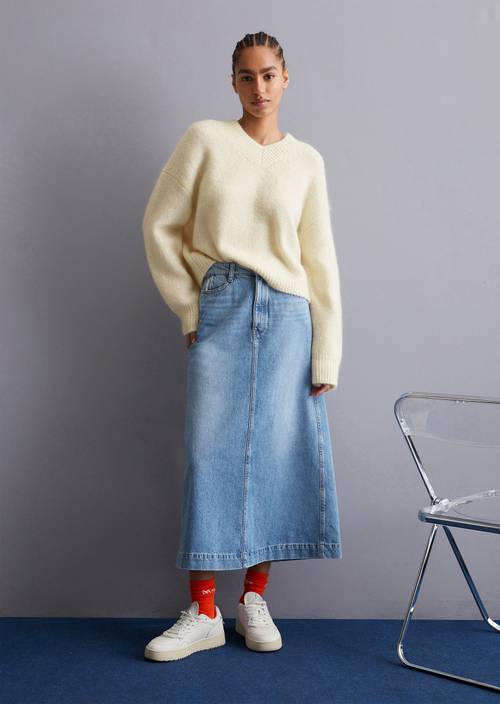 Mohair Pullover Marc O Polo V Ausschnitt Pullover Basic Sweaters