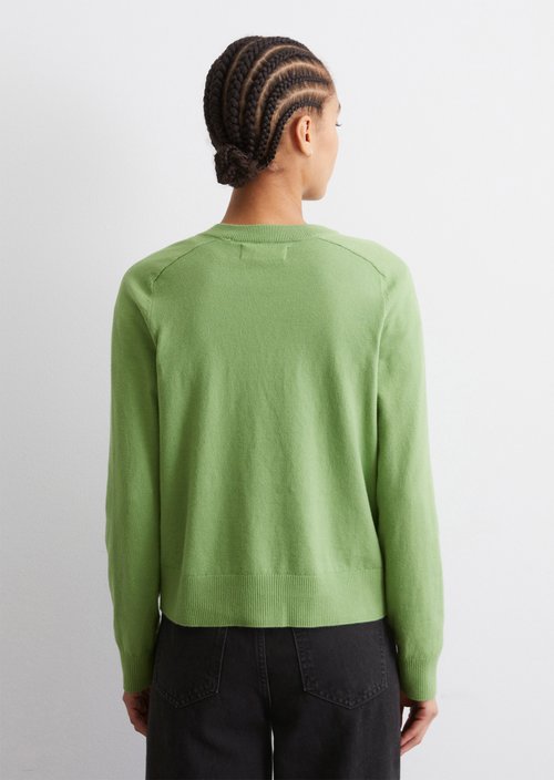 Relaxed cardigan — Herbal Garden