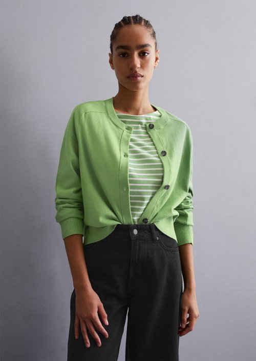 Relaxed cardigan — Herbal Garden