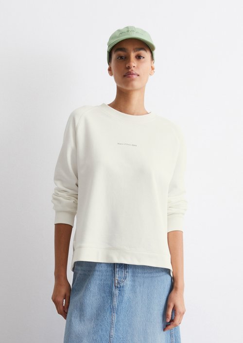 DfC Sweatshirt relaxed — Silky White