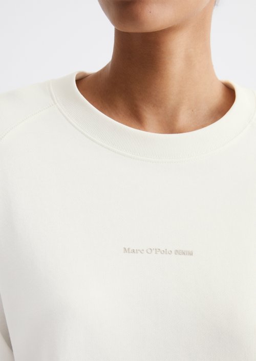 DfC Sweatshirt relaxed — Silky White