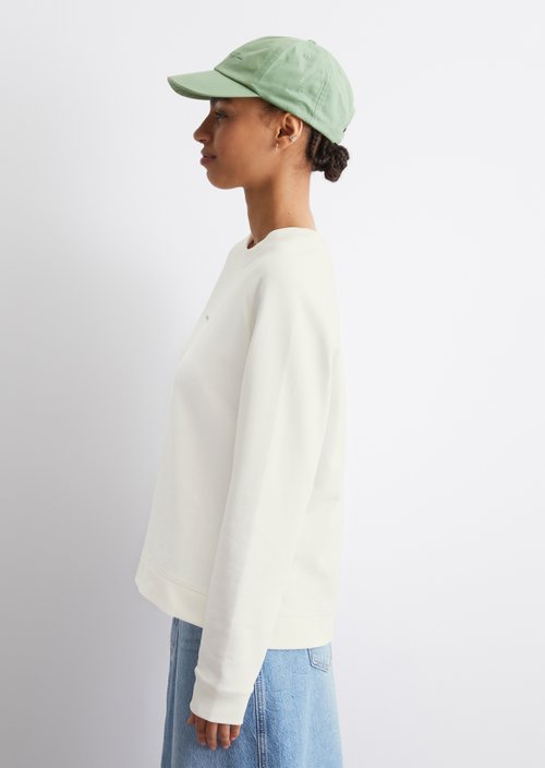 DfC Sweatshirt relaxed — Silky White