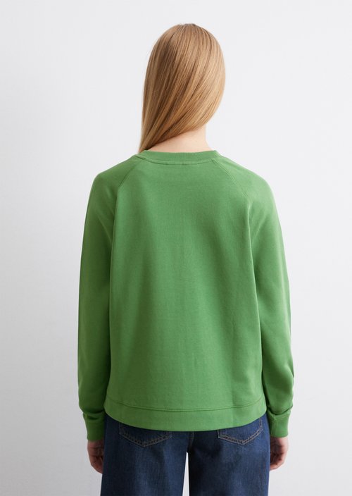 DfC Sweatshirt relaxed — Artichoke Green