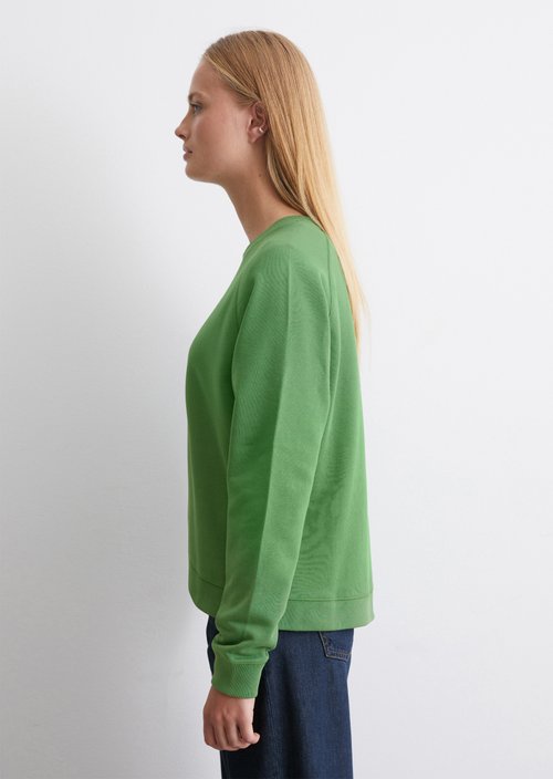 DfC Sweatshirt relaxed — Artichoke Green