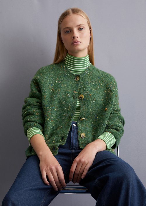 Boucle Jacke Marc O Polo Boucle Mantel Daunenweste Strickweste