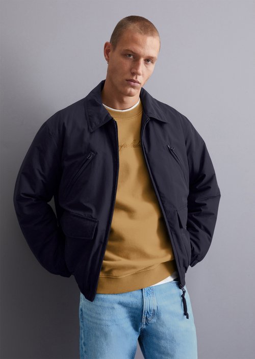 Jacket regular — True Navy