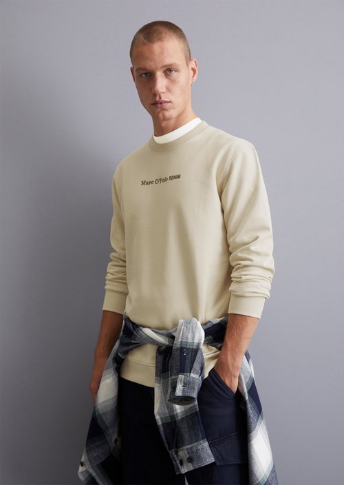 DfC Sweatshirt regular — Chalky Sand