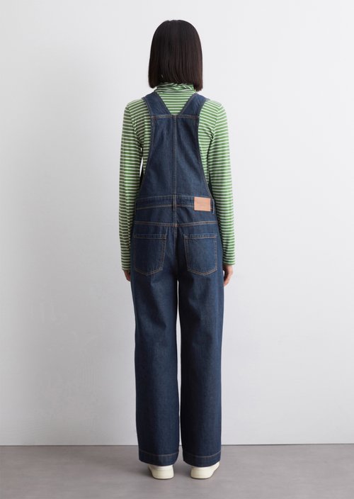 Dungarees relaxed — Dark Blue