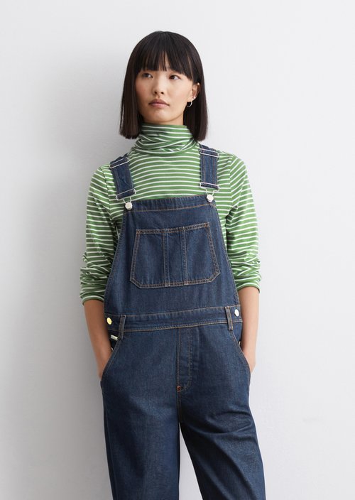 Dungarees relaxed — Dark Blue