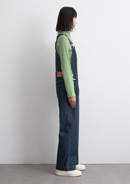 Dungarees relaxed — Dark Blue