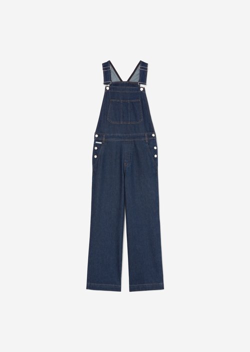 Dungarees relaxed — Dark Blue