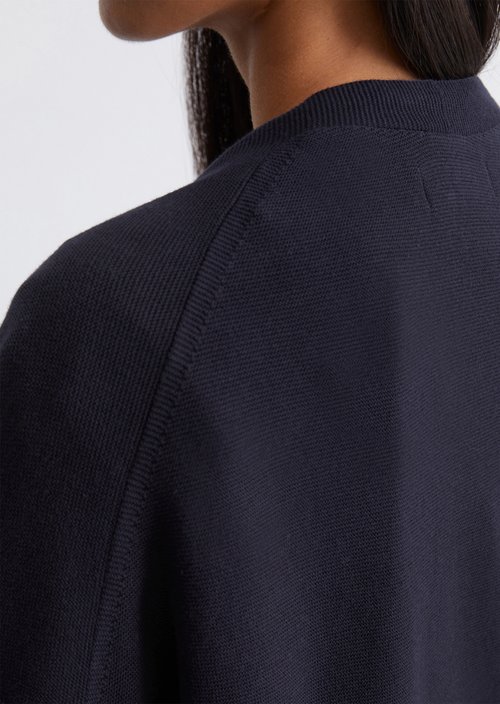 DfC Cardigan relaxed — Blue Depths