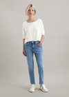 Marc O'Polo Jeans Model Freja boyfriend cropped, Damen, blau, Gr. 25/34, 60% Baumwolle, 39% Lyocell, 1% Elasthan