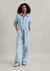 Marc O'Polo Relaxed fit denim overall, Dames, blauw, Xs, 78% Katoen, 22% Lyocell