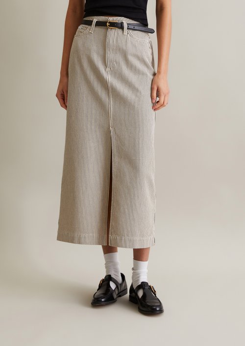 Maxi skirt regular — Offwhite