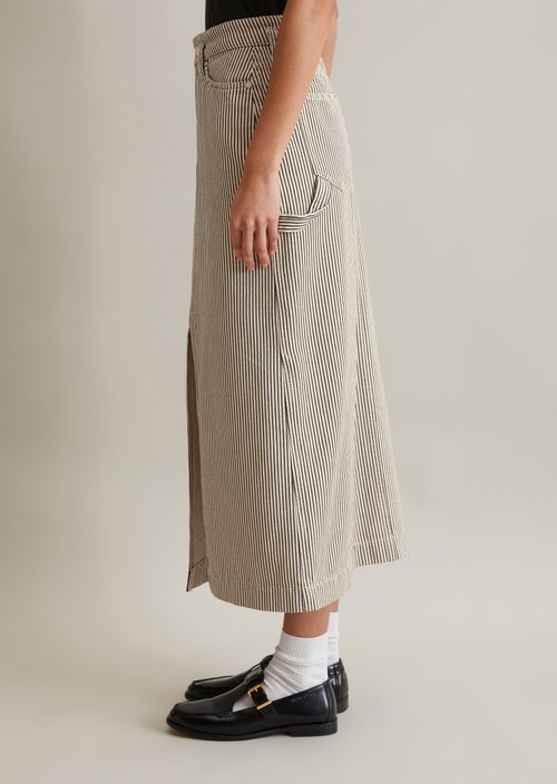 Maxi skirt regular — Offwhite