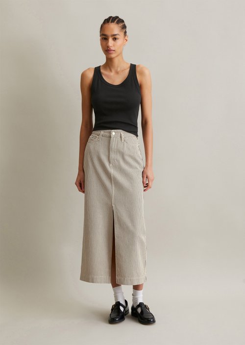 Maxi skirt regular — Offwhite