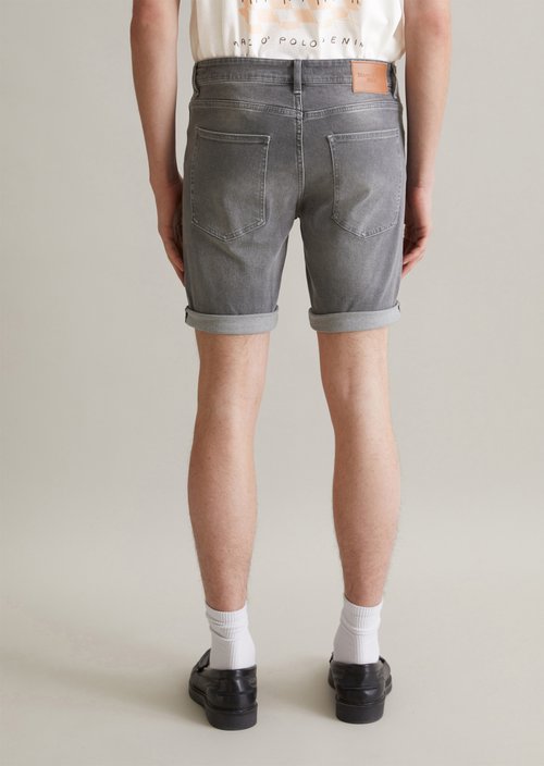 Jeans shorts model Mats tapered — Light Grey