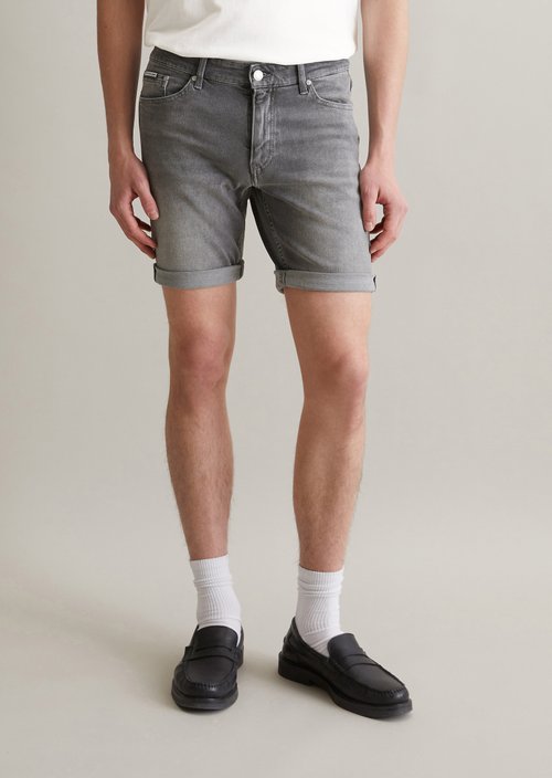 Jeans shorts model Mats tapered — Light Grey